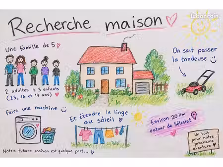 à la recherche de nôtre future maison