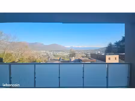 t3 standing 70m² plein sud – vue imprenable belledonne – cuisine équipée – bassens (hauteu