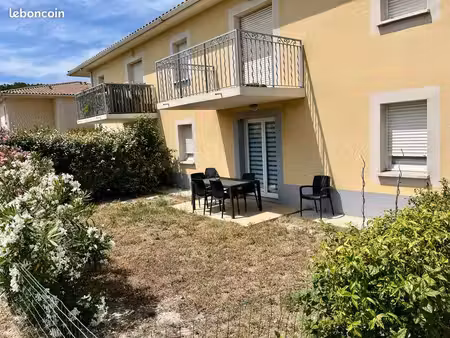 appartement 3 pièces avec jardin