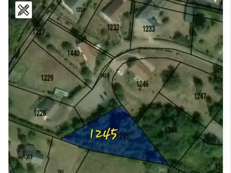 ? terrain constructible – 1.602 m² – proche lac de pannecière – morvan