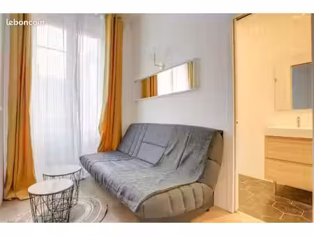 studio meublé 16 m² — lyon 7ème