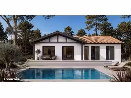 projet de construction d'une maison 110 m² avec terrain à sames (64)