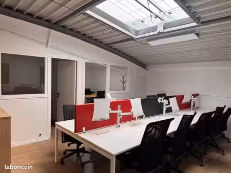 bureaux à louer 126 m² – roubaix zone de l’union – parking – 5 bureaux