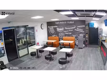 à vendre – fonds de commerce fast-food – halluin / colbras