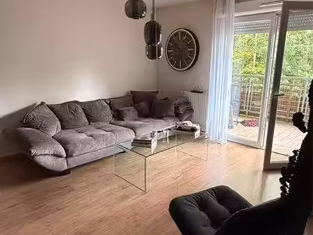 appartement t3 meublé 65 m² + balcon 15 m² + 2 parkings — bail 5 mois