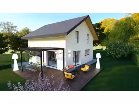 terrain avec maison neuf à vendre