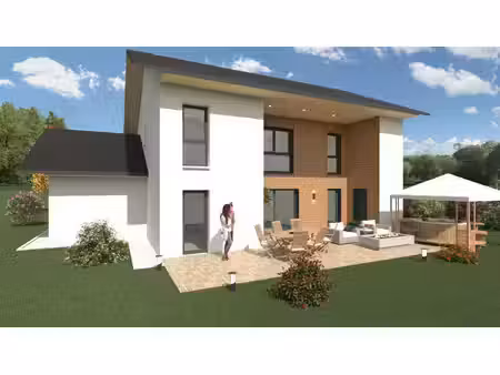 terrain avec maison neuf à vendre