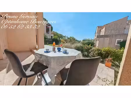 spacieux appartement à vendre 3/4 pièces bouzigues avec jardin  terrasses et parking à 2 p