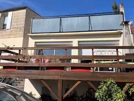 appartement t3 avec terrasse de 20 m² centre-ville de libourne (33)