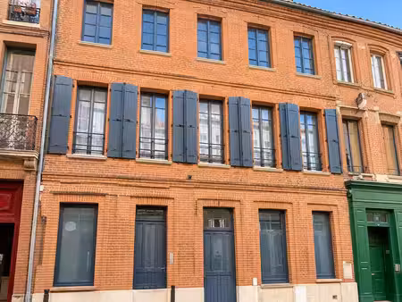 grand t2 57 m² en souplex avec terrasse – toulouse carmes