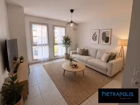 lozanne - appartement t2 - box ferme en sous sol
