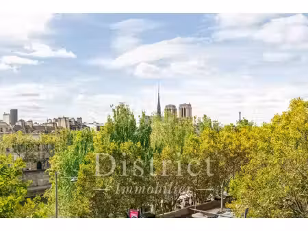 marais-ile saint louis. appartement de 4 pièces de 86m² aux vues panoramiques.