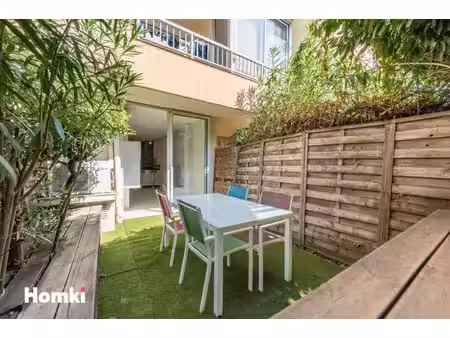 studio 27 m² avec terrasse de 17 m² à nice 06200  avenue edouard grinda