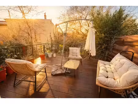 villejuif - appartement 4 pièces meublé avec terrasse