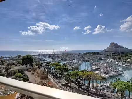 appartement 2 pièces à villeneuve-loubet plage  marina baie