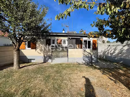 a vendre : longjumeau ? maison individuelle de plain-pied avec sous-sol total et jardin pa
