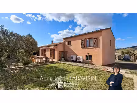 limoux maison de 124 m2 sur un terrain clos et arboré de 1100m²