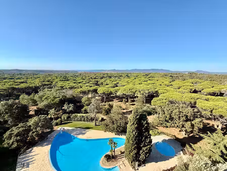 sublime 3p en duplex - meublé - golf de valescure