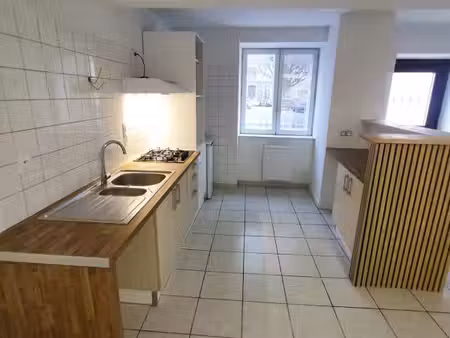 appartement t3 rdc  63m² - terrasse