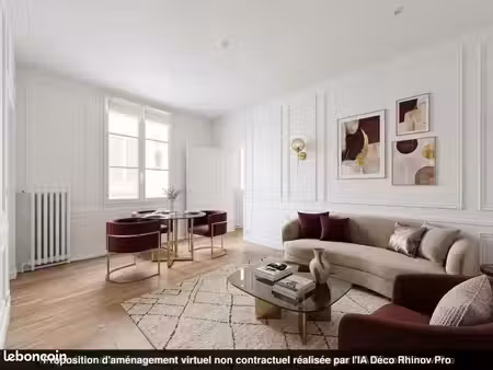 appartement 2 pièces 48 m²