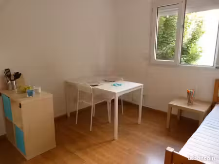 studio meublé. proche gare. vue bastille
