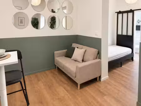 beau studio neuf meublé 19m2