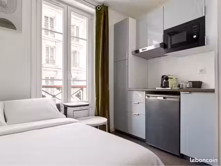 charmant studio de 12 6 m² – oberkampf / saint-maur – entièrement rénové et équipé