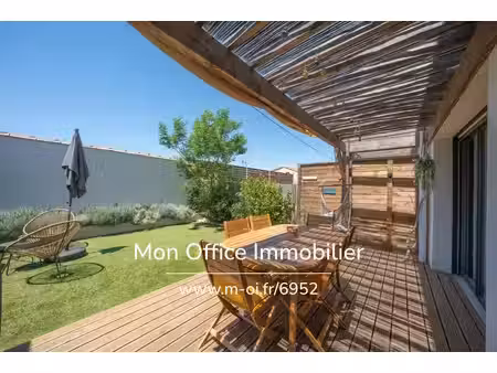 référence : 7172-cdi. - maison familiale récente de 2023 avec 4 chambres et jardin en rési