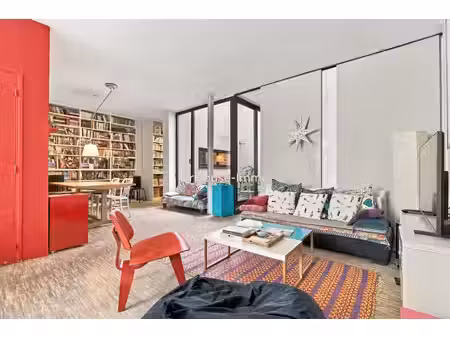 pere lachaise gambetta / 107 m2 / loft comme une maison / rare
