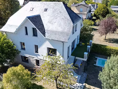 maison centre ville avec terrain et piscine