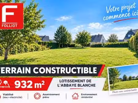 vente terrain à mortain (50140) : à vendre / 932m² mortain