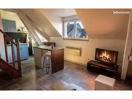 duplex meublé  t2  plein centre ville