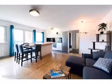 location t2 meublé - st cyprien toulouse