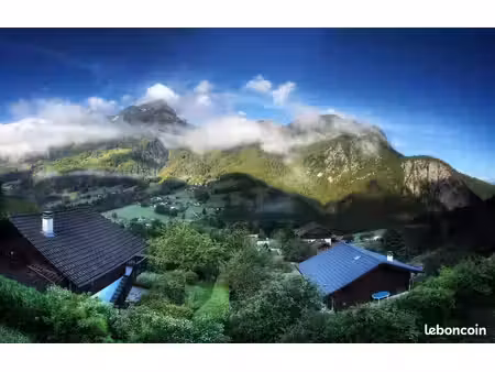 chalet meublé 40m2 avec terrasse - vue et calme garanti - lire entierement annonce