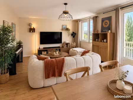 t3 meublé 59 m² – garage  cave et parking – rouen