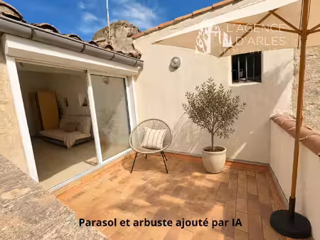 arles centre historique – appartement avec terrasse  idéal pied-à-terre ou investissement
