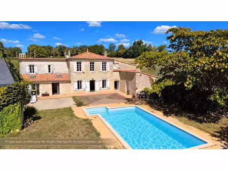 fronsac – une maison en pierre de caractère | 170 m² | 5 chambres + bureau |
