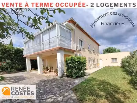 vente à terme occupée sur 84 mois - laudun l ardoise (30290)