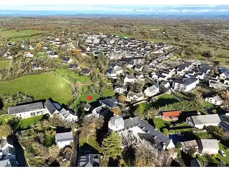 rare terrain viabilisé de 855 m² vue nature  impasse calme  proche rodez