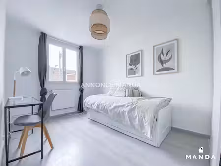 chambre à louer en colocation – rue du docteur roux  argenteuil