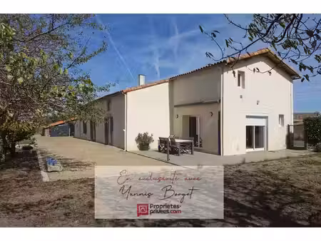 maison en pierre - 140 m² - 3 chambres - 209 m² de dépendances - terrain 2 803 m²