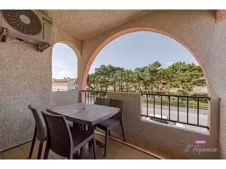 vente appartement 2 pièces 24m2 le barcarès 66420 - 119000 € - surface privée