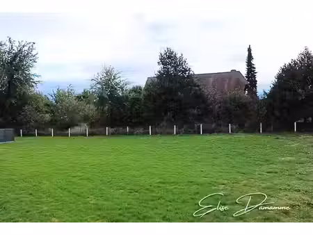 rogerville - terrain à bâtir plat 941m² hors lotissement