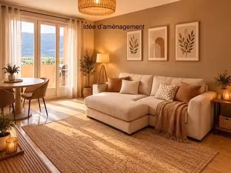 achat appartement 3 pièces 58m² ambilly 74100