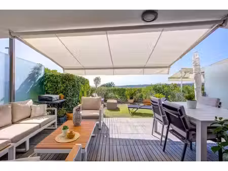nice ouest – corniche fleurie – beau 2 pièces en rez-de-jardin