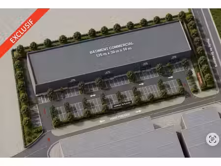 location terrain 3500m²