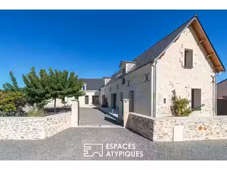 demeure de caractère et maison indépendante au coeur d'un écrin de verdure