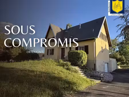 achat maison 8 pièces 163m² offemont 90300