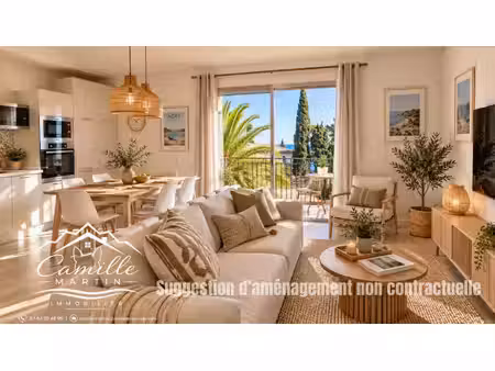 appartement le dramont 2 pièce(s) 55.82 m2