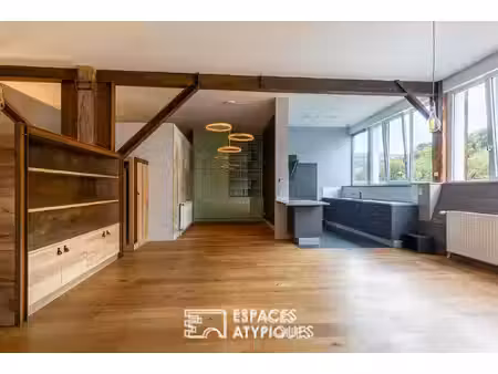 loft réinventé entre ville et nature